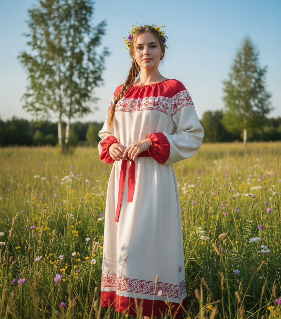 Славянское платье Дивна