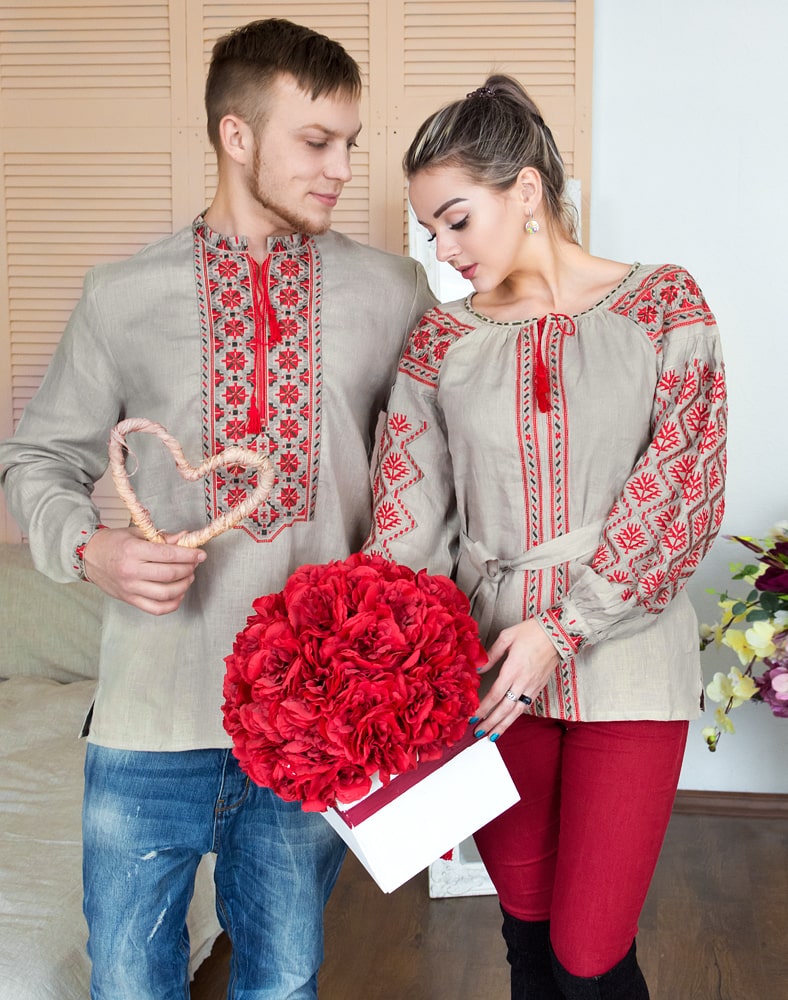 Парный комплект - Древо жизни бордо