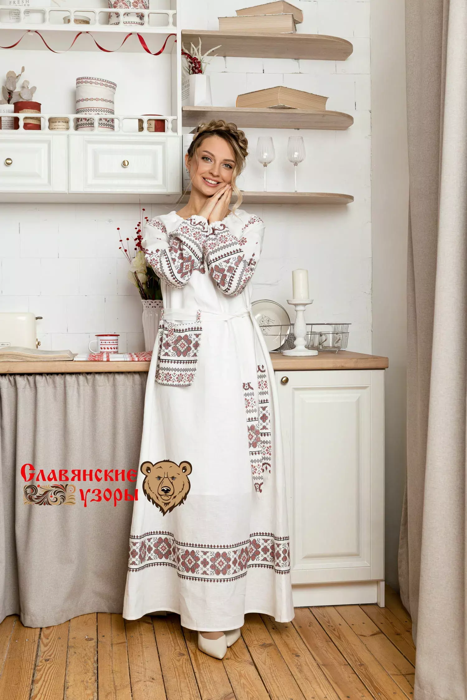 Платье Снежана