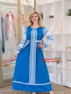 Славянское Платье Василёк