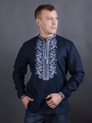 Рубаха Дубок Синева