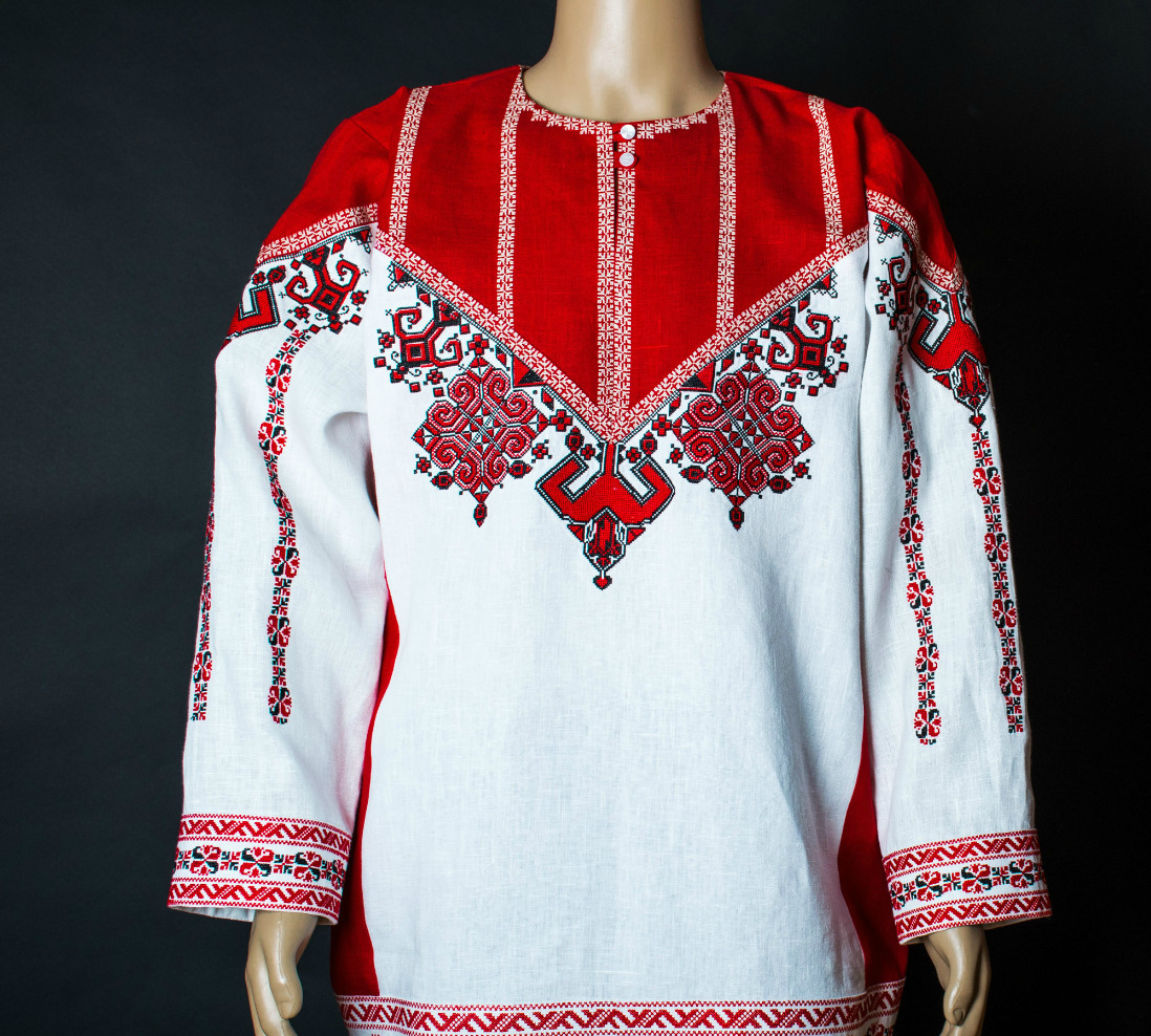 Рубаха со старинной славянской вышивкой — изображение 3