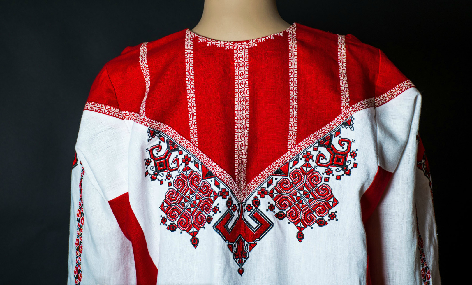 Рубаха со старинной славянской вышивкой — изображение 6