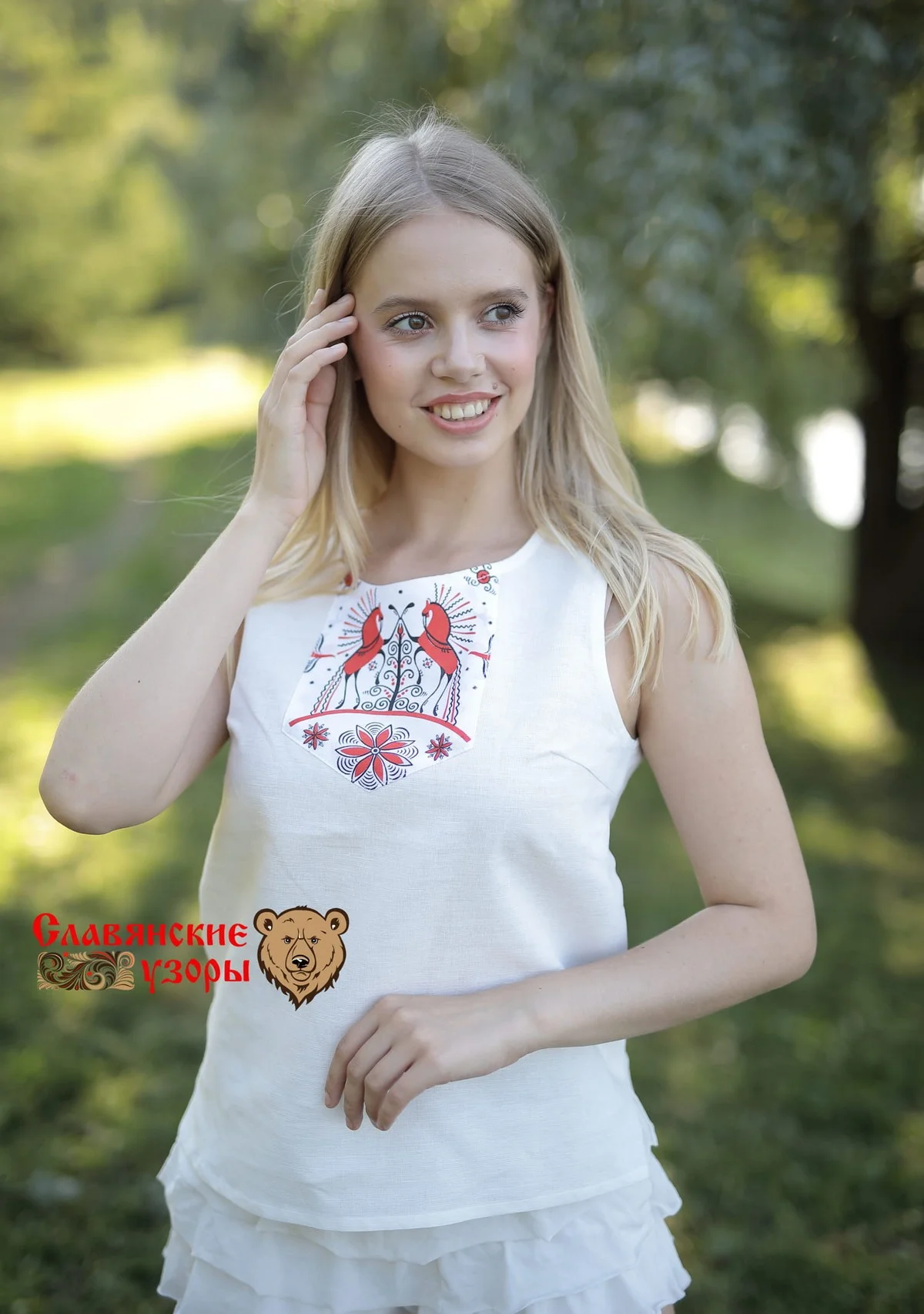 Топ Коники белый — изображение 5